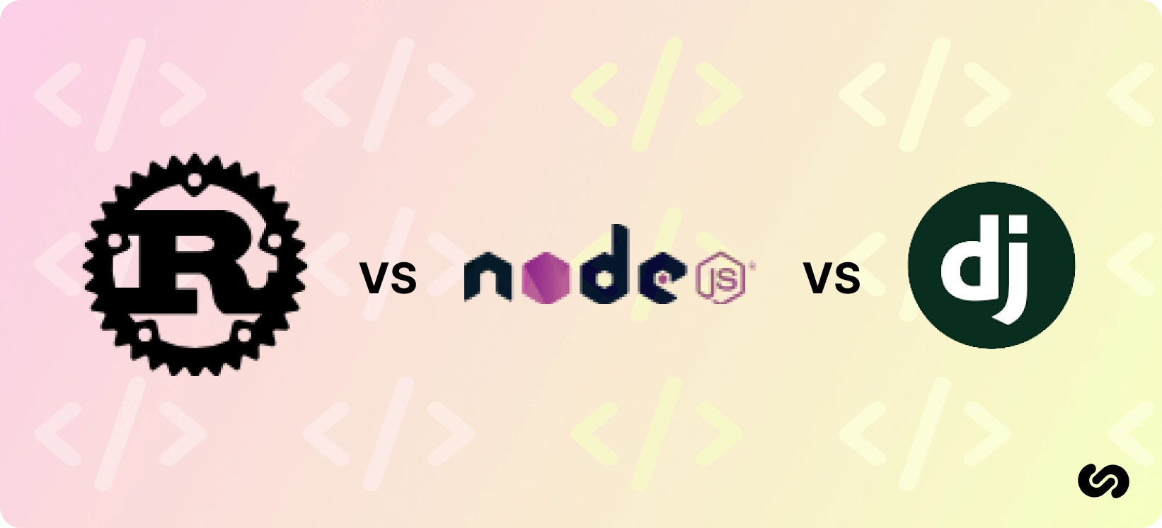 A Comprehensive Comparison: Rust, Node.js , and Python Django